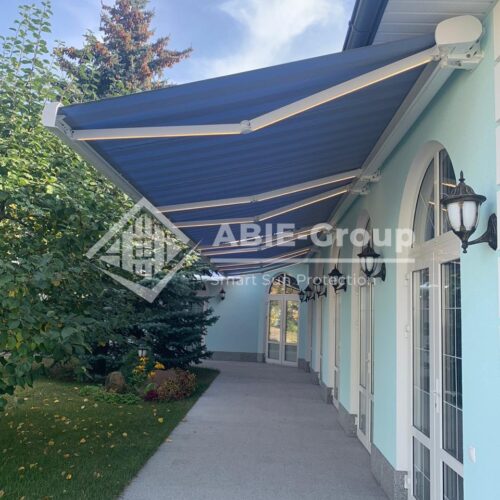 Фотографии выполненных работ компании «ABIE-GROUP» Испанских кассетных маркиз KYMA. дер.Барвиха, Одинцовский городской округ, Московская область.